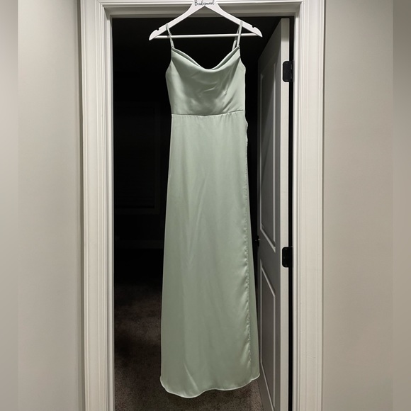 Satin bridesmaids dress - Picture 1 of 6